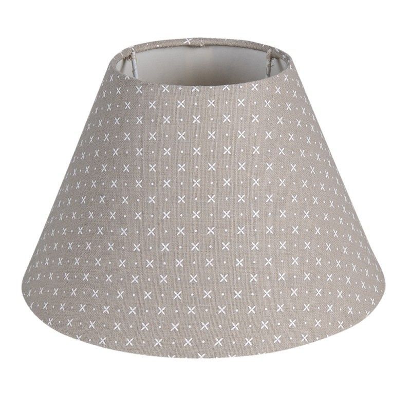 STITCH AND DOT LAMP SHADE  25cm