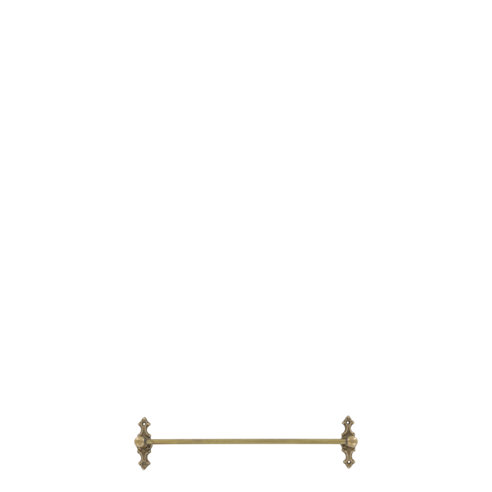 BRASS HANGING RAIL IN SMALL 40cm