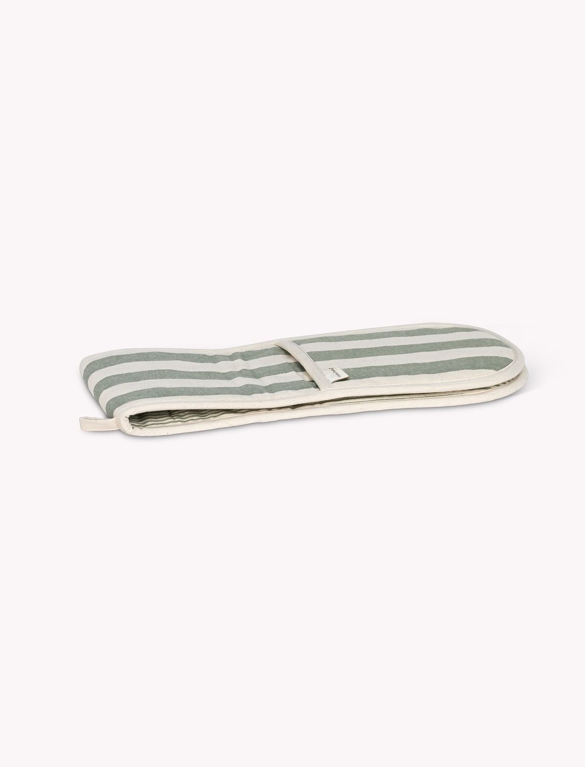 HARLTON WIDE STRIPE OVEN GLOVE IN ROSEMARY