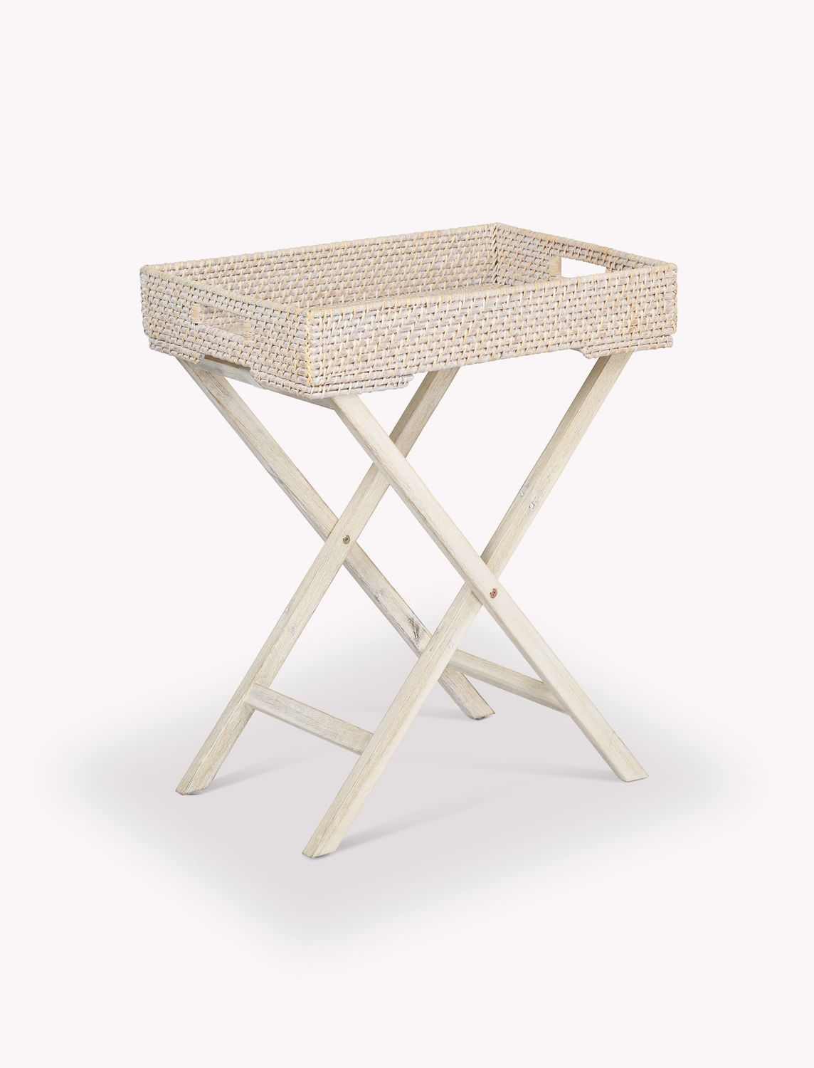 WITTERING RATTAN TRAY TABLE