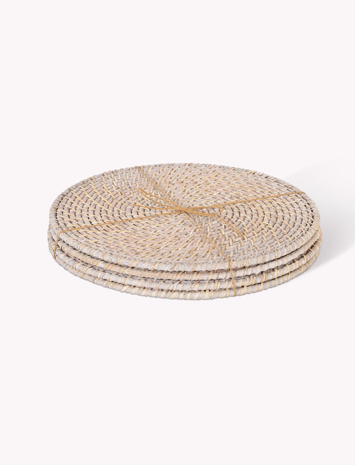 WITTERING SET OF 4 WOVEN RATTAN PLACEMATS