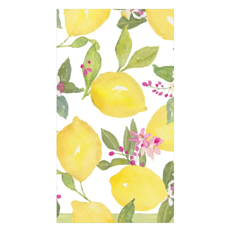 LIMONCELLO PAPER BUFFET NAPKINS 15 PACK