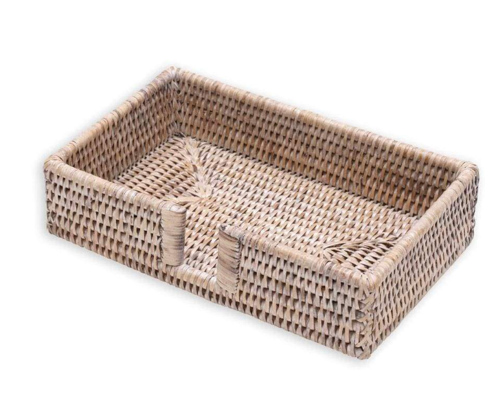 BUFFET NAPKIN HOLDER IN RATTAN