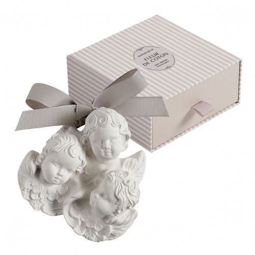 GIFT BOXED SCENTED CHERUBS FLEUR DE COTON