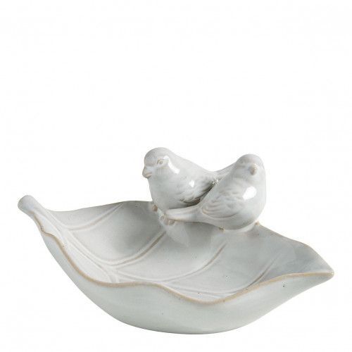 STONEWARE BIRD BOWL FOR INTERIORS