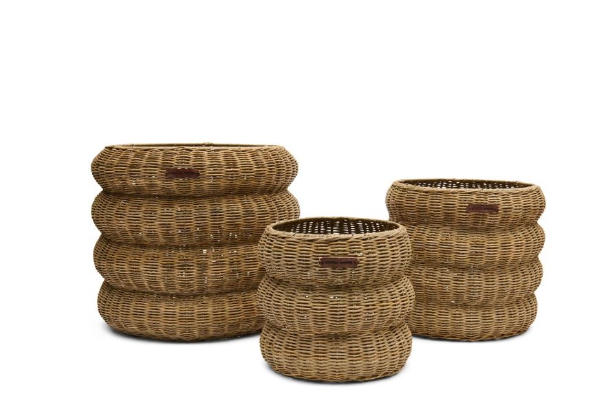 MENAGGIO RATTAN BASKET IN LARGE