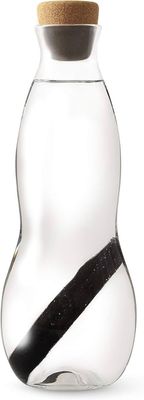 1 LT GLASS CARAFE WATER FILTER WITH CHARCOAL