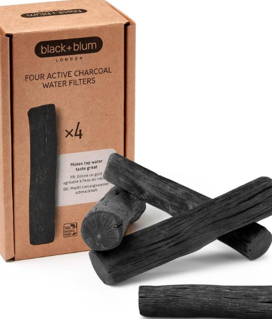 BOX OF 4 CHARCOAL FOR WATER FILTER
