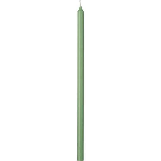 4 EXTRA TALL TAPER CANDLES - GREEN TEA