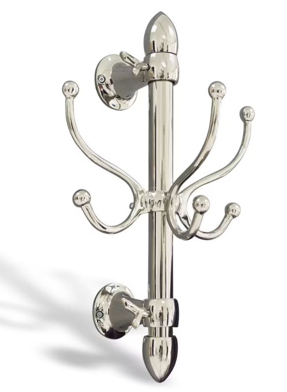 ADARE NICKEL PLATED COAT HOOK