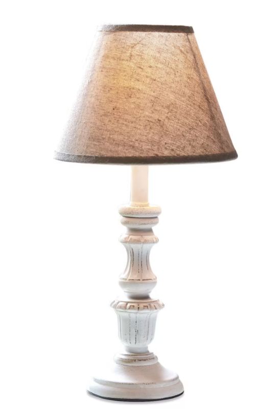 EMMS LAMP WITH LINEN SHADE