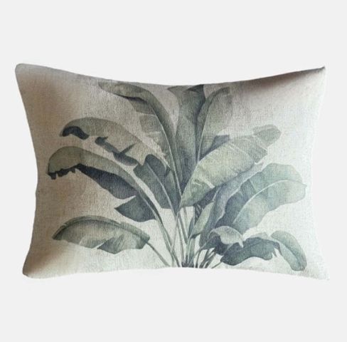 BANANA LEAVES CUSHION 35x50cm