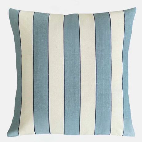 CHILA BLUE STRIPE CUSHION 50x50cm
