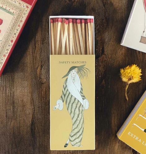 EXTRA LONG MATCHES ART DECO