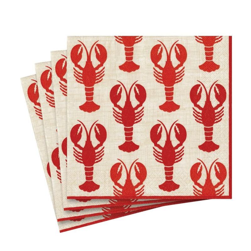 LOBSTER LUNCH NAPKINS 20 PACK