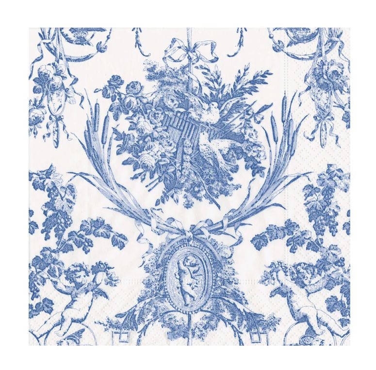 BLUE TOILE PAPER LUNCH NAPKIN 20 PACK