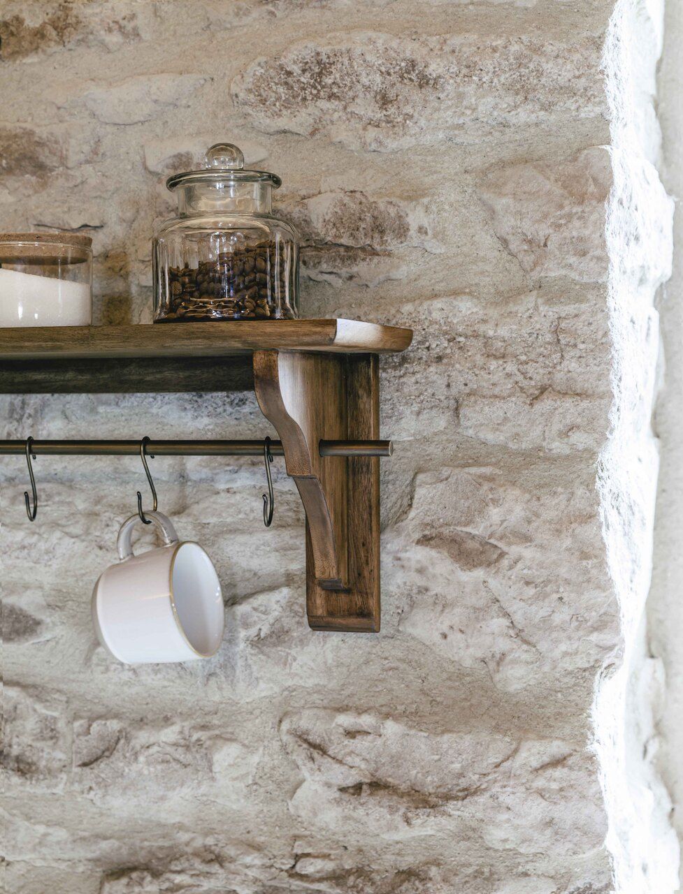 WALCOTE SHELF SMALL IN NATURAL