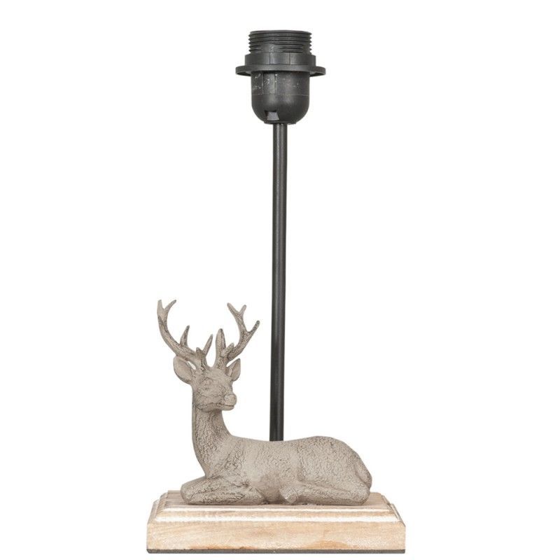 SITTING STAG LAMP BASE