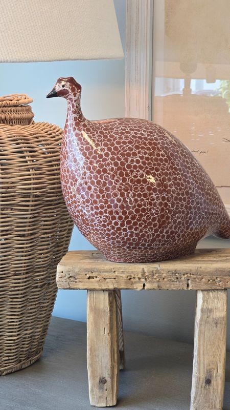 LARGE WHITE SPOTTED BORDEAUX GUINEA FOWL