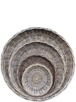 MINI ROUND RATTAN TRAY