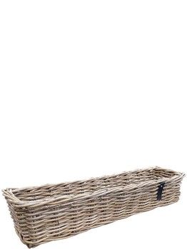 MAXI OBLONG RATTAN TRAY