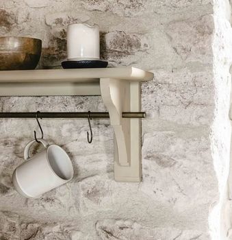 WALCOTE SHELF SMALL IN CLAY