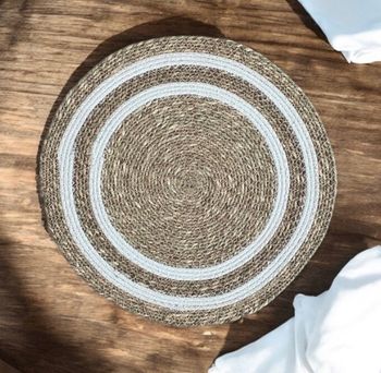 STRIPE SEAGRASS PLACEMAT STRIPE SEAGRASS PLACEMAT