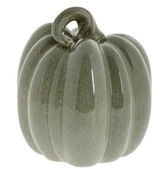 HALLIA PUMPKIN IN GREEN 17cm