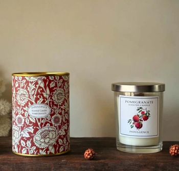 CANDLE CANISTER POMEGRANATE