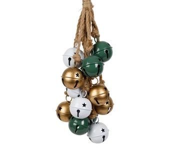 12 BELLS ON A JUTE ROPE
