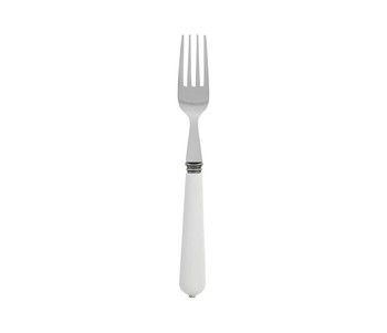 DESSERT FORK LUCIA WHITE L18.5CM