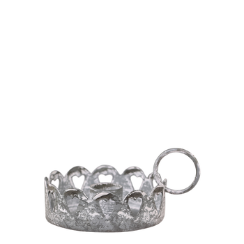 HEART FRILL EDGE CHAMBERSTICK