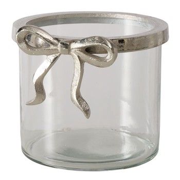 LARGE SILVER BOW HURRICANE