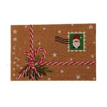 SANTA STAMP DOORMAT