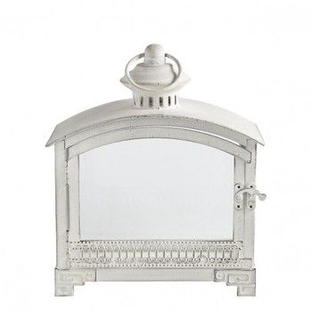 MARIE METAL LANTERN IN SMALL H25cm