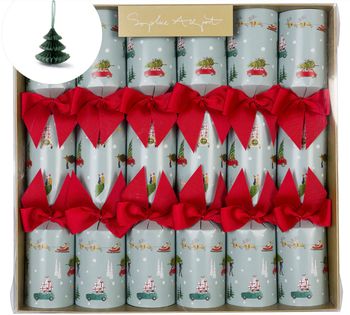 HOME FOR CHRISTMAS CRACKERS BOX OF 6