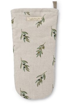 OLIVE LINEN OVEN MITT OLIVE LINEN OVEN MITT