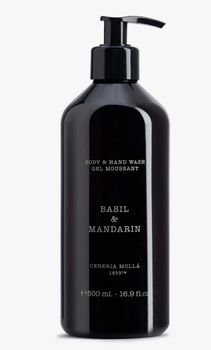 HAND AND BODY WASH 500ml BASIL AND MANDARIN