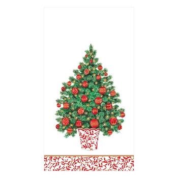 DECORATED TREE BUFFET NAPKIN 15 PACK DECORATED TREE BUFFET NAPKIN 15 PACK