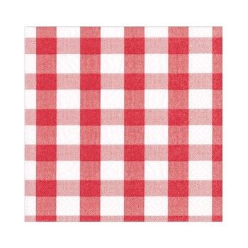 RED GINGHAM LUNCH NAPKIN 20 PACK RED GINGHAM LUNCH NAPKIN 20 PACK