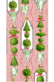 ELOISE TOPIARY FESTIVE BUFFET NAPKIN 15 PACK
