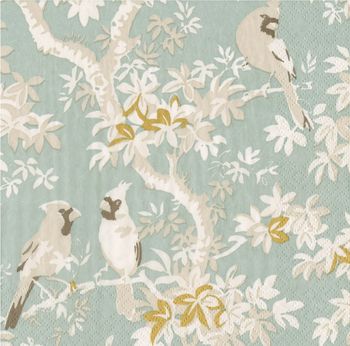 CELADON SONGBIRD DINNER NAPKIN 20 PACK CELADON SONGBIRD DINNER NAPKIN 20 PACK