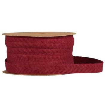 COTTON RIBBON 5m BORDEAUX