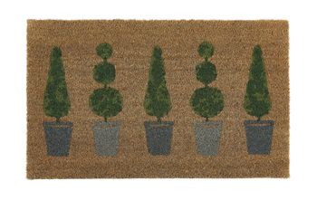 TOPIARY COIR DOOTMAT