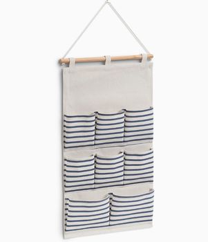 STRIPE POCKET STORAGE HANGER