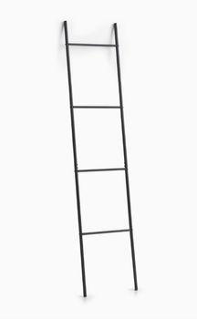 BLACK METAL TOWEL LADDER