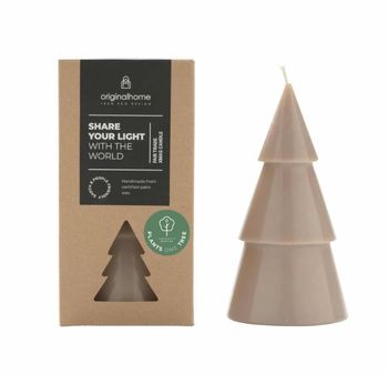 VEGAN TREE CANDLE IN LARGE CLAY