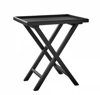 BUTLERS TRAY BLACK ACCENT TABLE