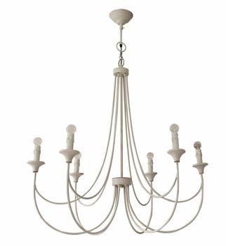 VENICE 6 ARM CHANDELIER