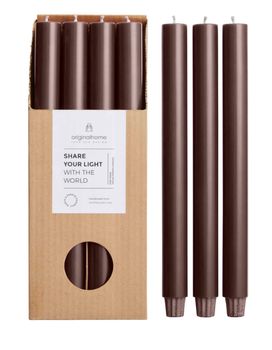 VEGAN EXTRA LONG CANDLE IN DARK GRAPE